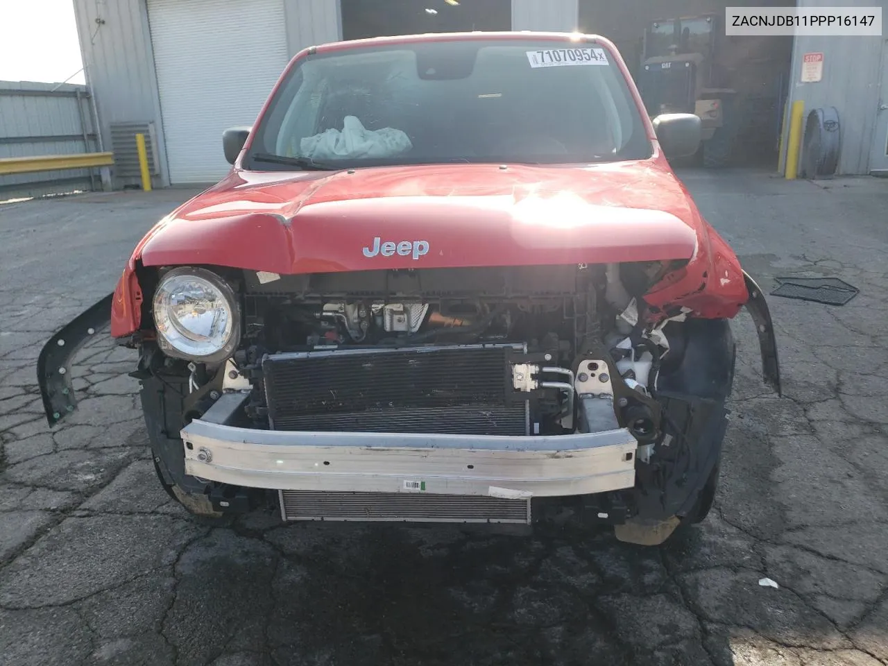 2023 Jeep Renegade Latitude VIN: ZACNJDB11PPP16147 Lot: 71070954