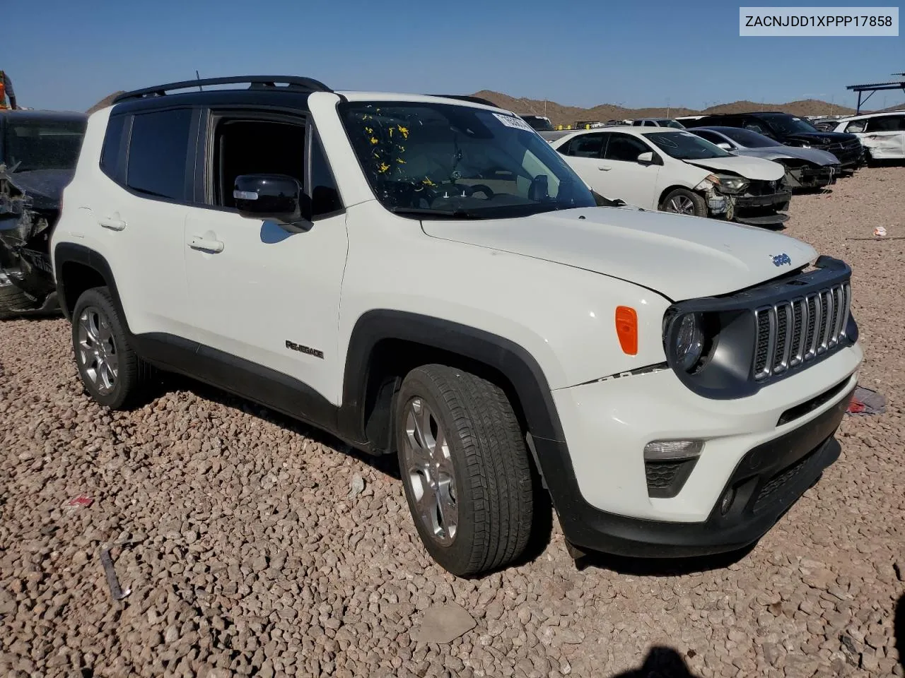 2023 Jeep Renegade Limited VIN: ZACNJDD1XPPP17858 Lot: 71653674