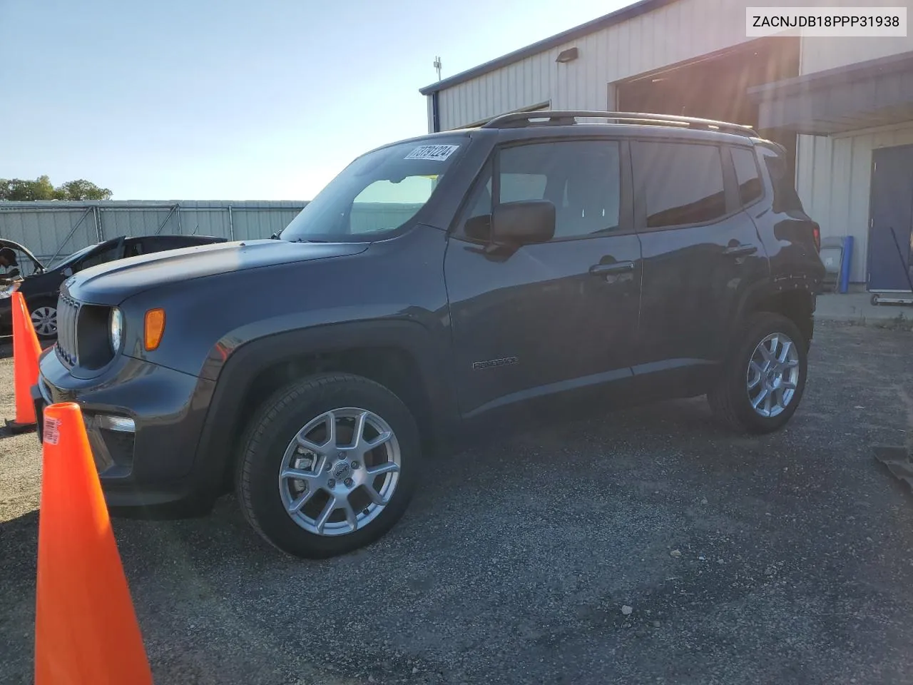 2023 Jeep Renegade Latitude VIN: ZACNJDB18PPP31938 Lot: 73791224