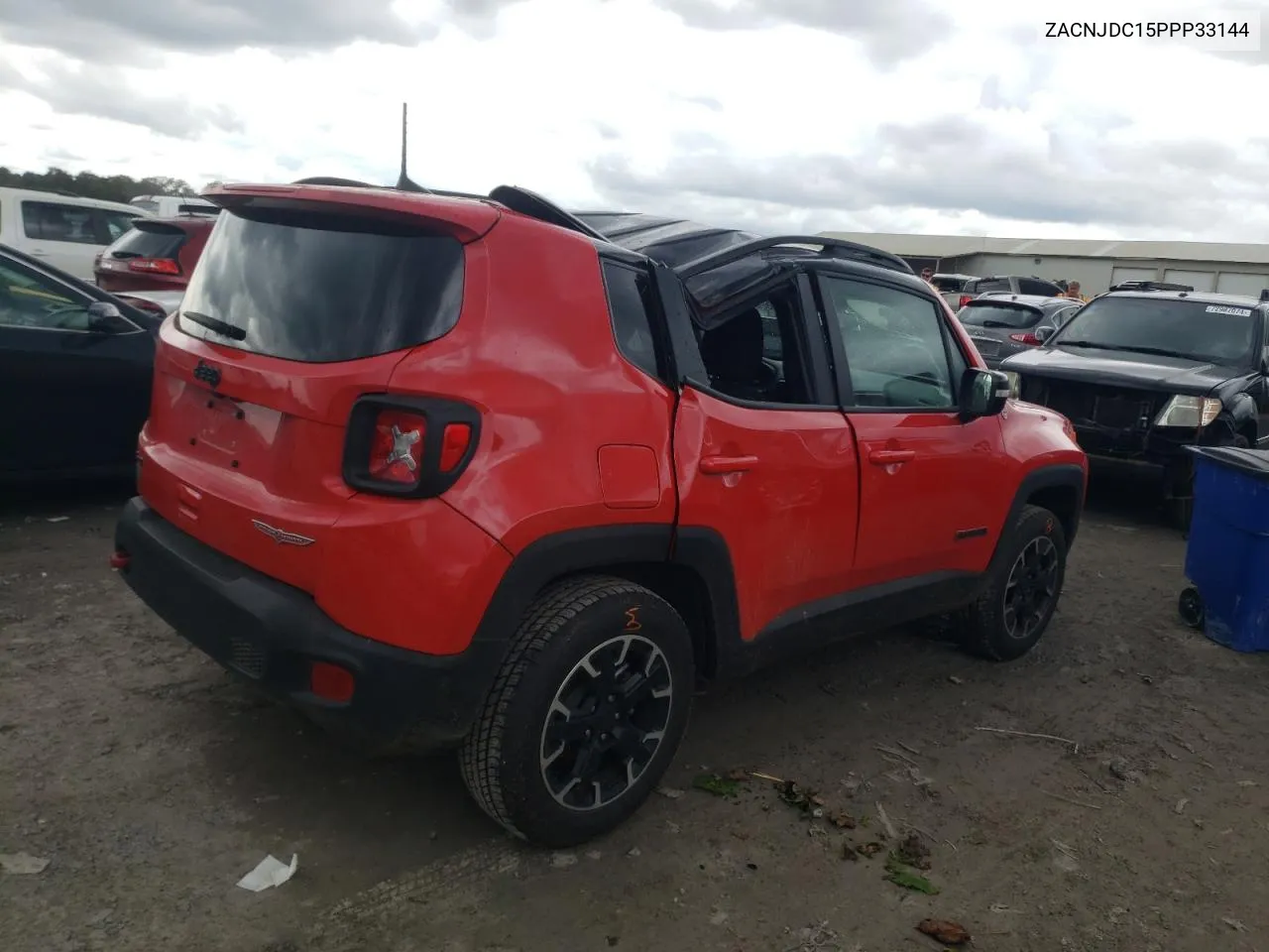 2023 Jeep Renegade Trailhawk VIN: ZACNJDC15PPP33144 Lot: 73945194