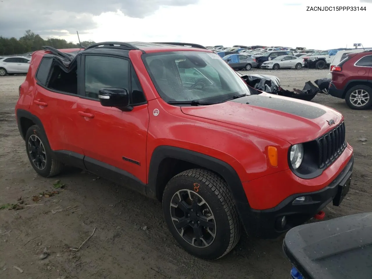 2023 Jeep Renegade Trailhawk VIN: ZACNJDC15PPP33144 Lot: 73945194