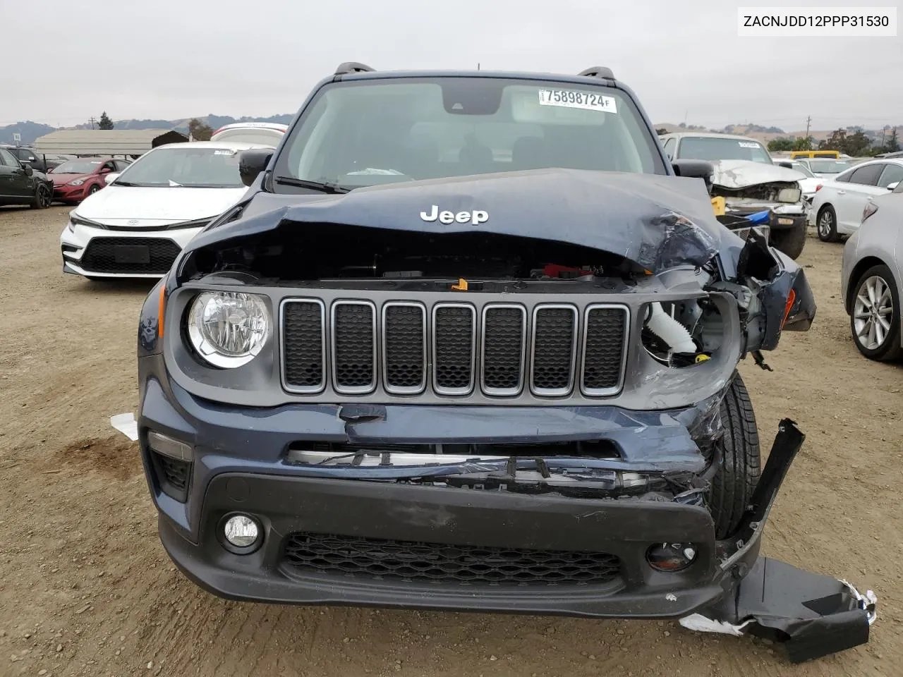 2023 Jeep Renegade Limited VIN: ZACNJDD12PPP31530 Lot: 75898724