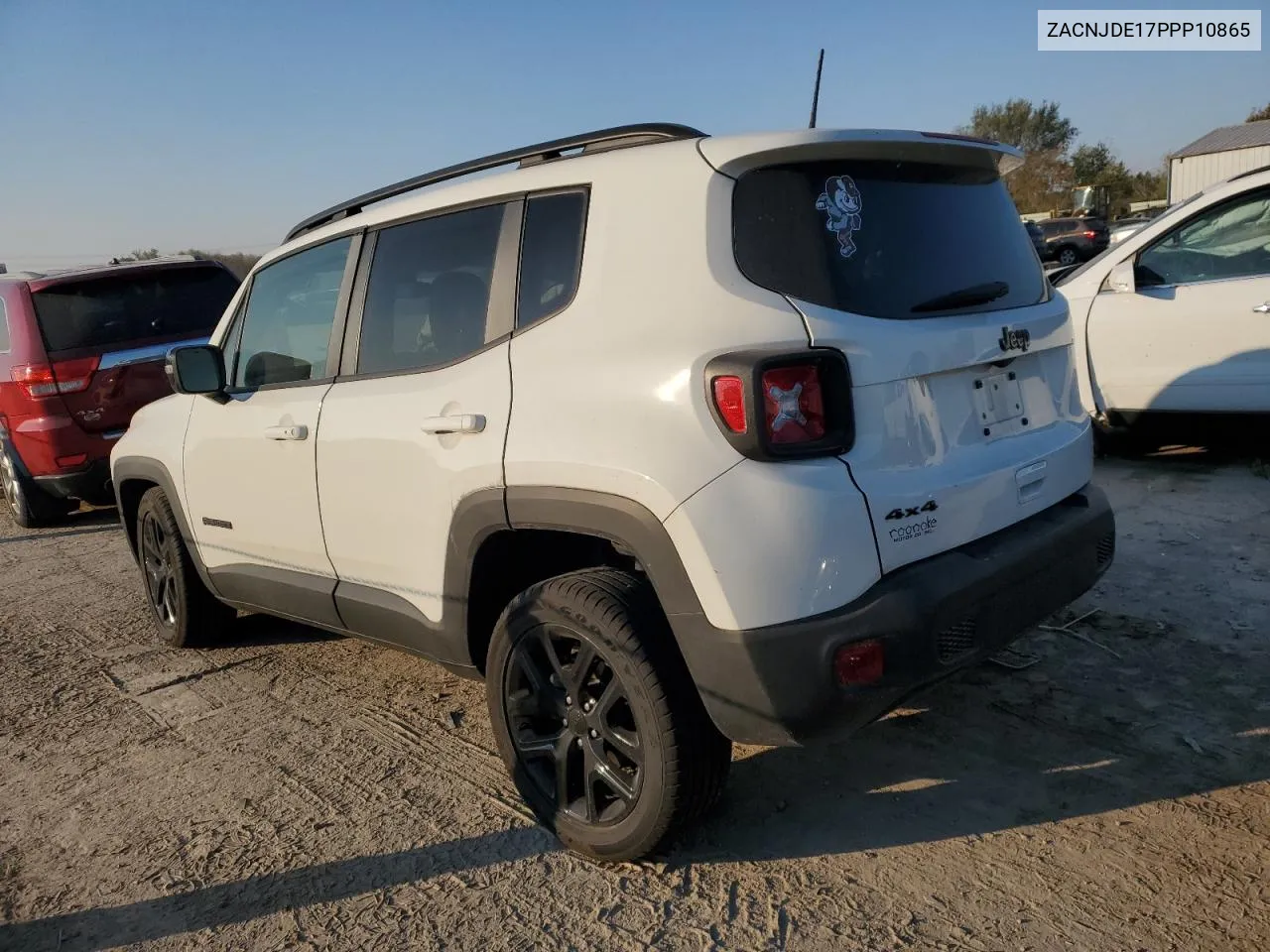 2023 Jeep Renegade Altitude VIN: ZACNJDE17PPP10865 Lot: 76555944