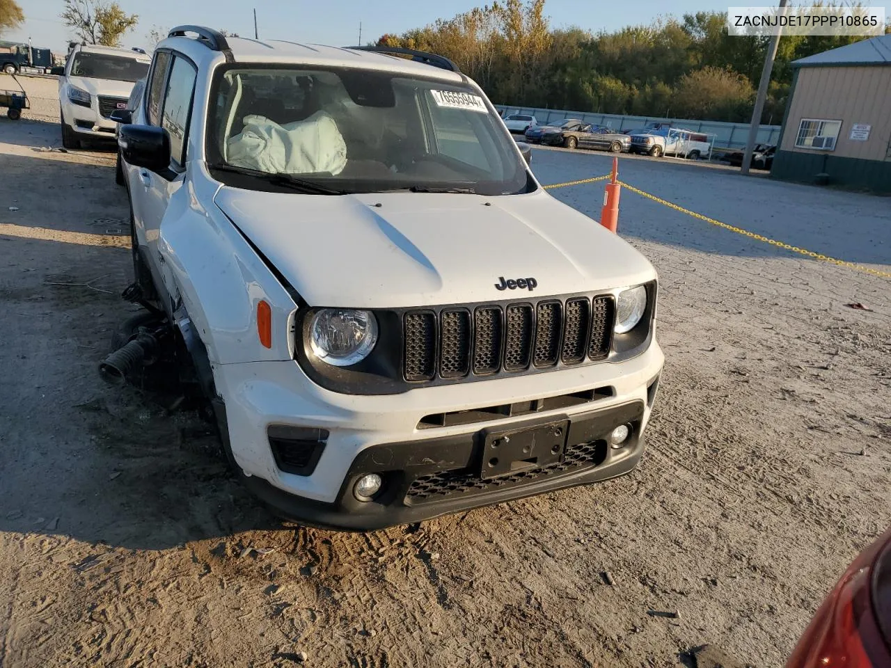 2023 Jeep Renegade Altitude VIN: ZACNJDE17PPP10865 Lot: 76555944