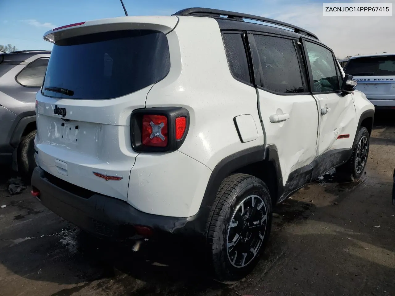 2023 Jeep Renegade Trailhawk VIN: ZACNJDC14PPP67415 Lot: 77422674