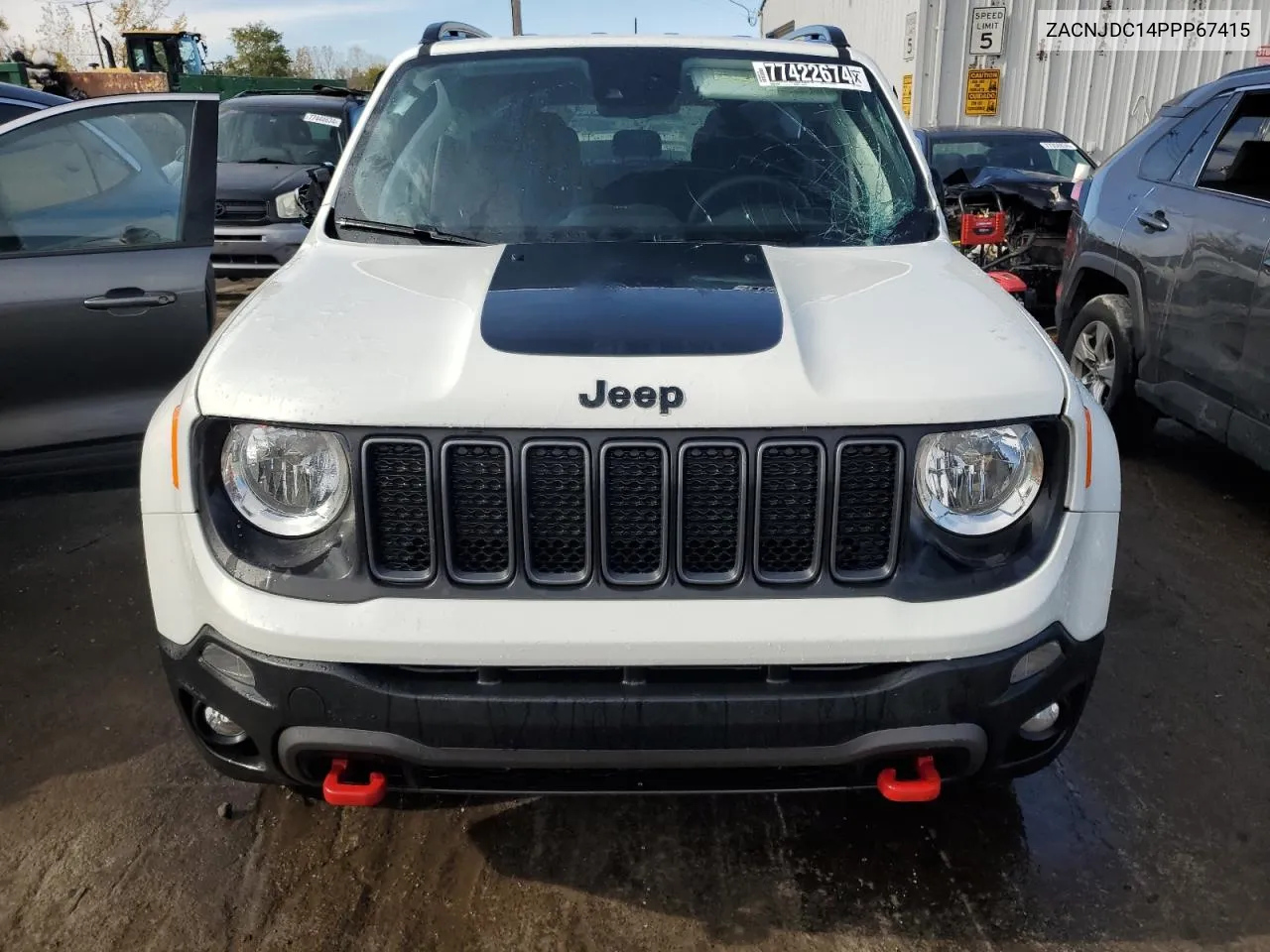 2023 Jeep Renegade Trailhawk VIN: ZACNJDC14PPP67415 Lot: 77422674