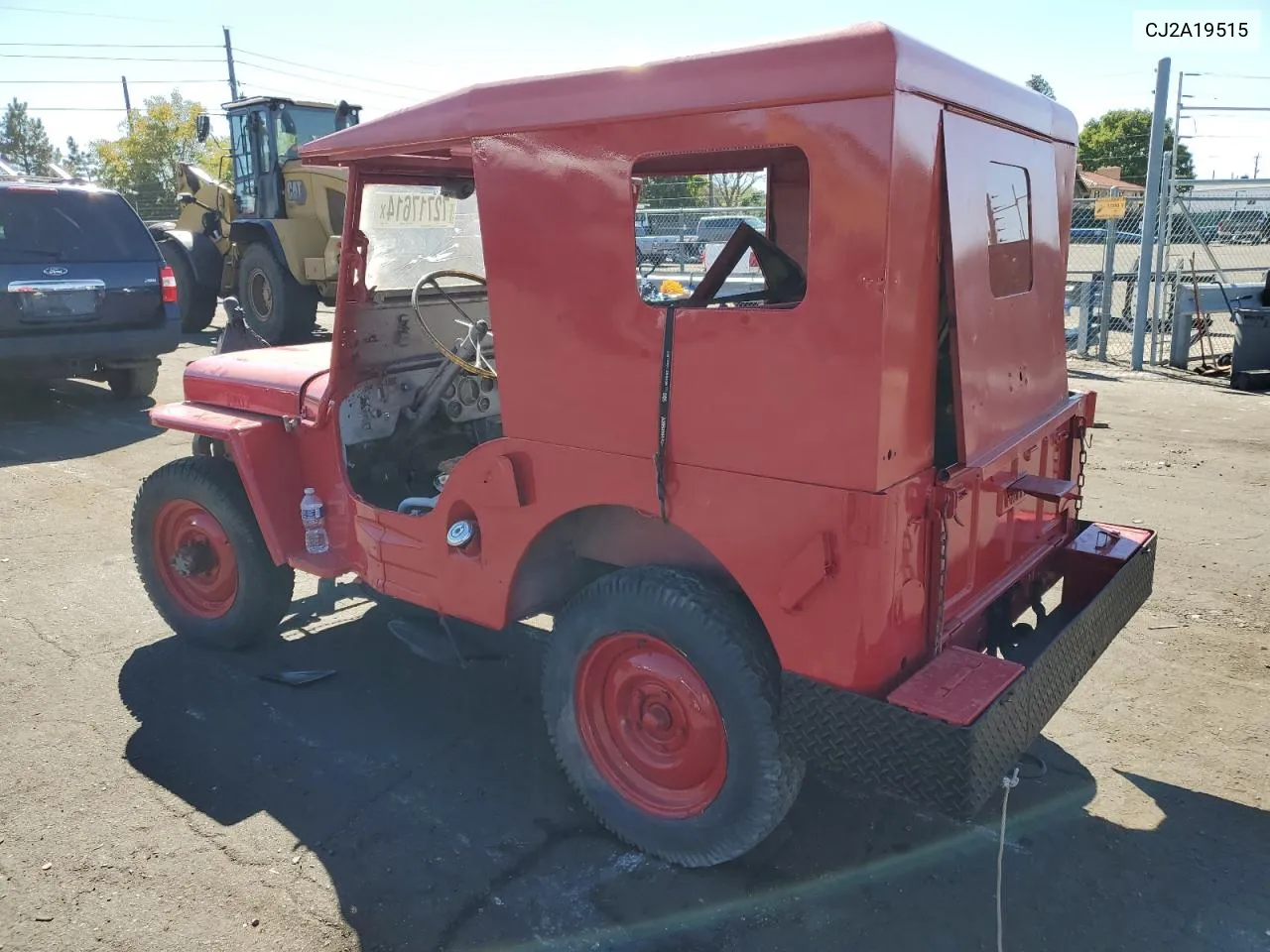 1946 Jeep Willys VIN: CJ2A19515 Lot: 72717614