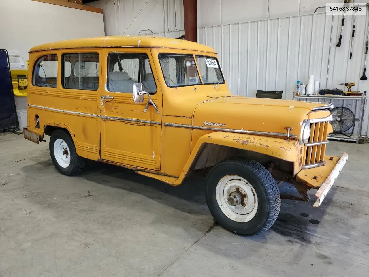 1959 Jeep Willys VIN: 5416837845 Lot: 73240584