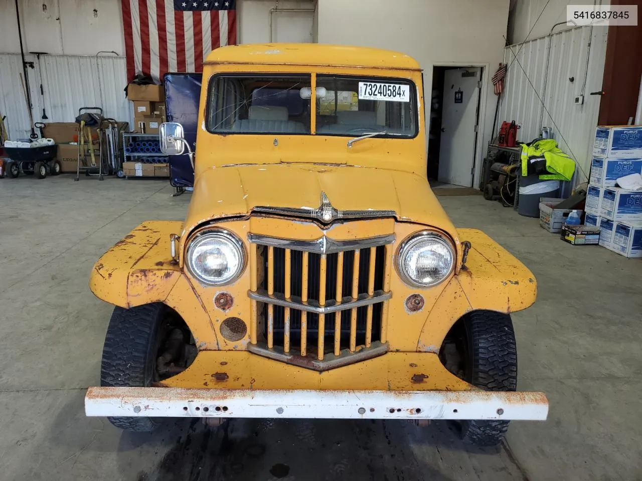 1959 Jeep Willys VIN: 5416837845 Lot: 73240584