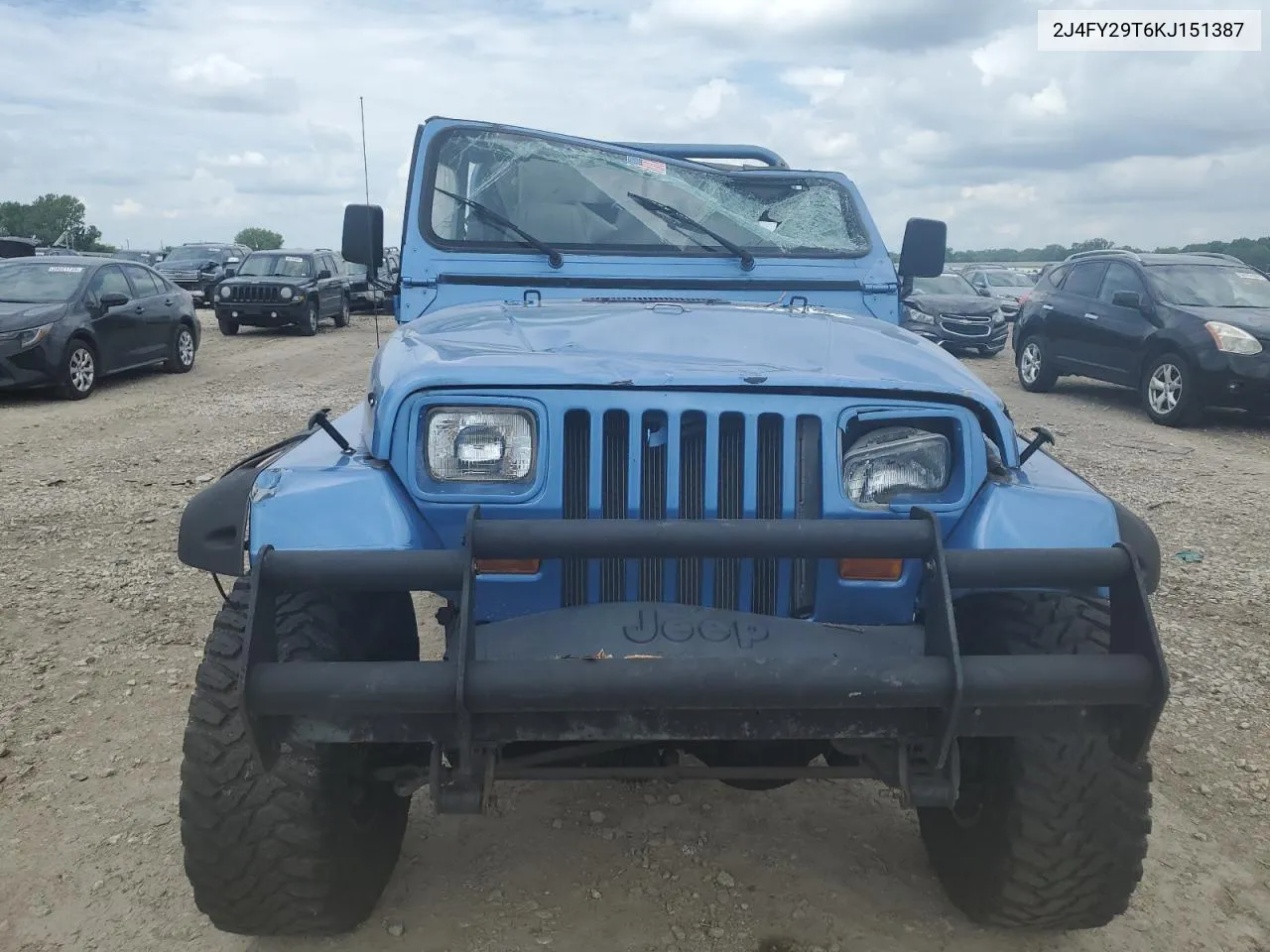 2J4FY29T6KJ151387 1989 Jeep Wrangler / Yj