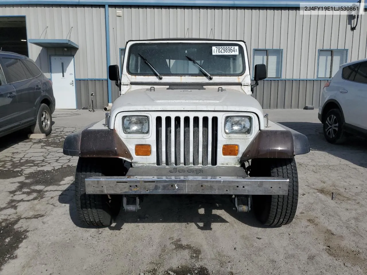 1990 Jeep Wrangler / Yj S VIN: 2J4FY19E1LJ530861 Lot: 78298964