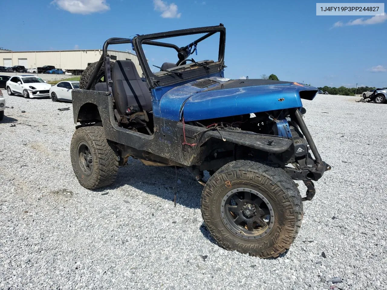 1993 Jeep Wrangler / Yj S VIN: 1J4FY19P3PP244827 Lot: 68278774