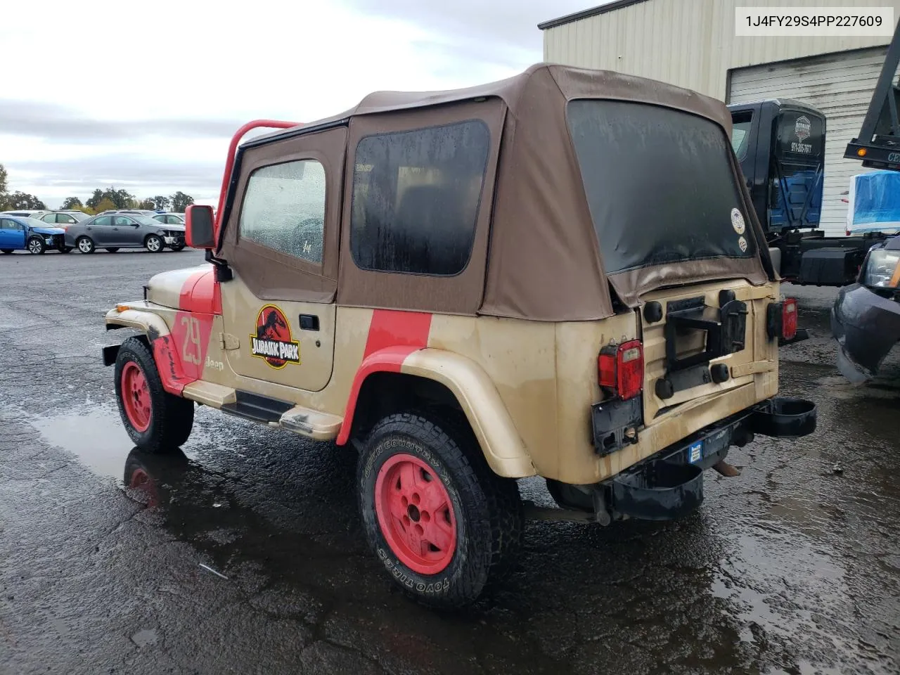 1993 Jeep Wrangler / Yj VIN: 1J4FY29S4PP227609 Lot: 78205764