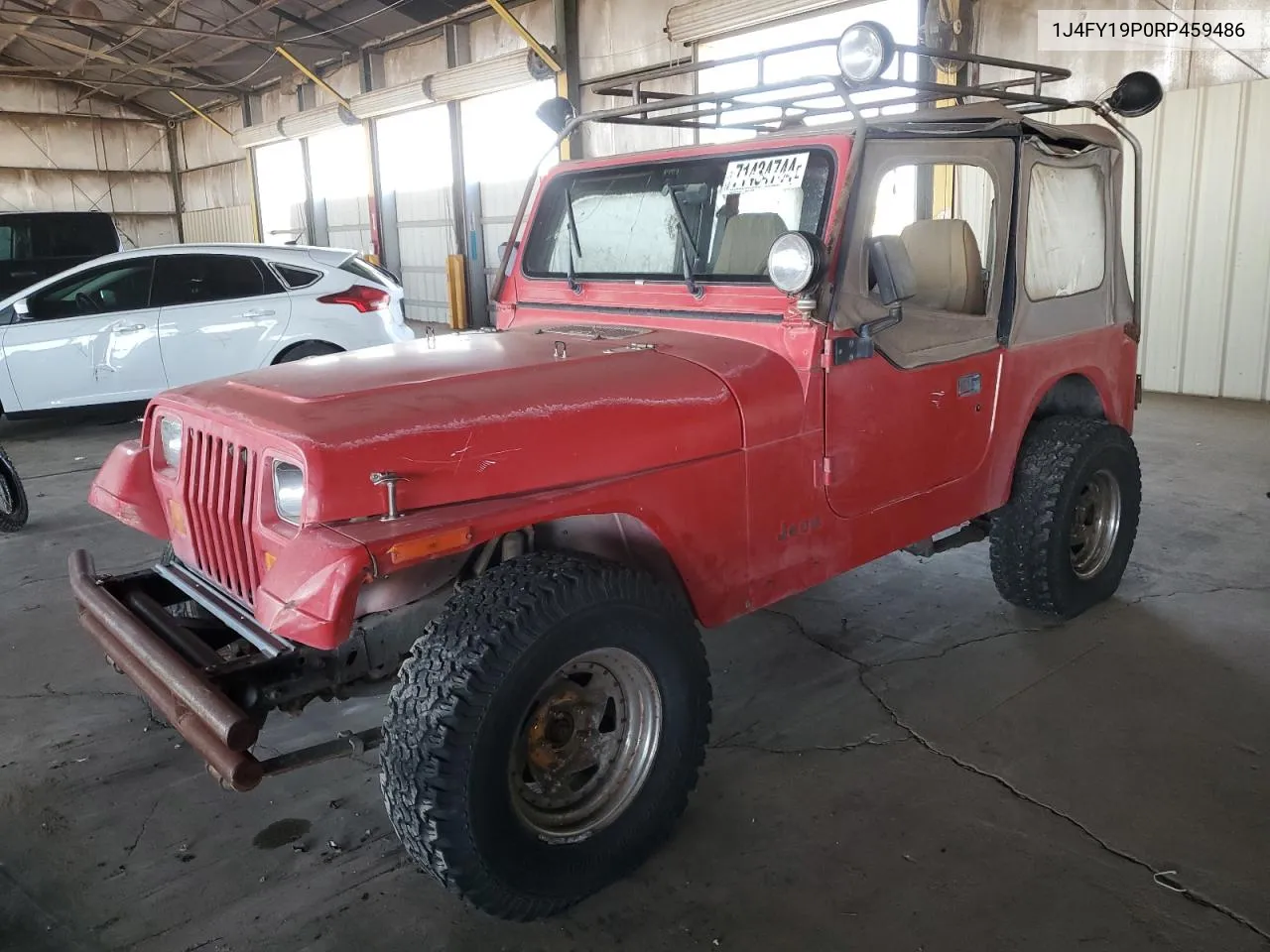 1994 Jeep Wrangler / Yj S VIN: 1J4FY19P0RP459486 Lot: 71434744