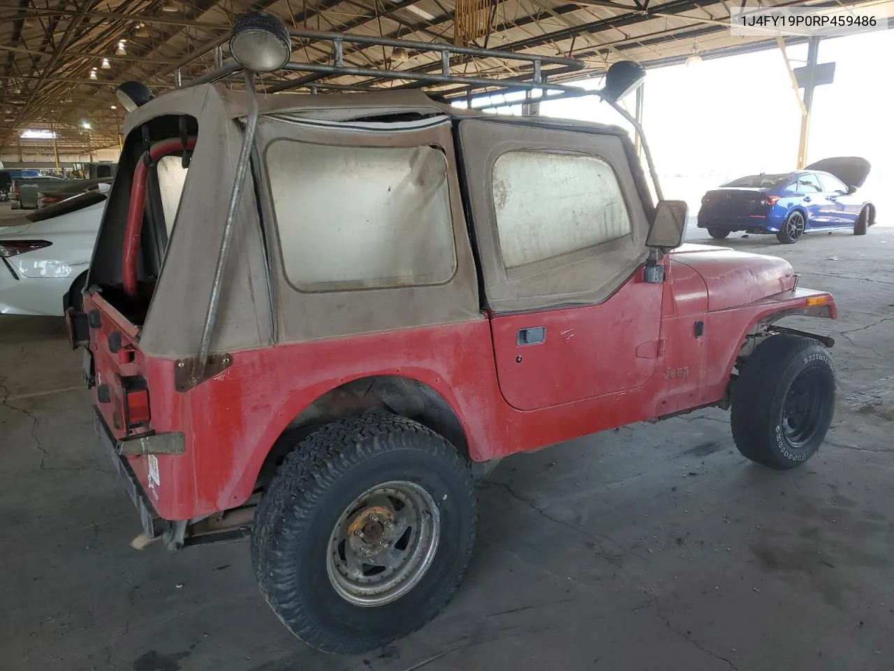 1994 Jeep Wrangler / Yj S VIN: 1J4FY19P0RP459486 Lot: 71434744