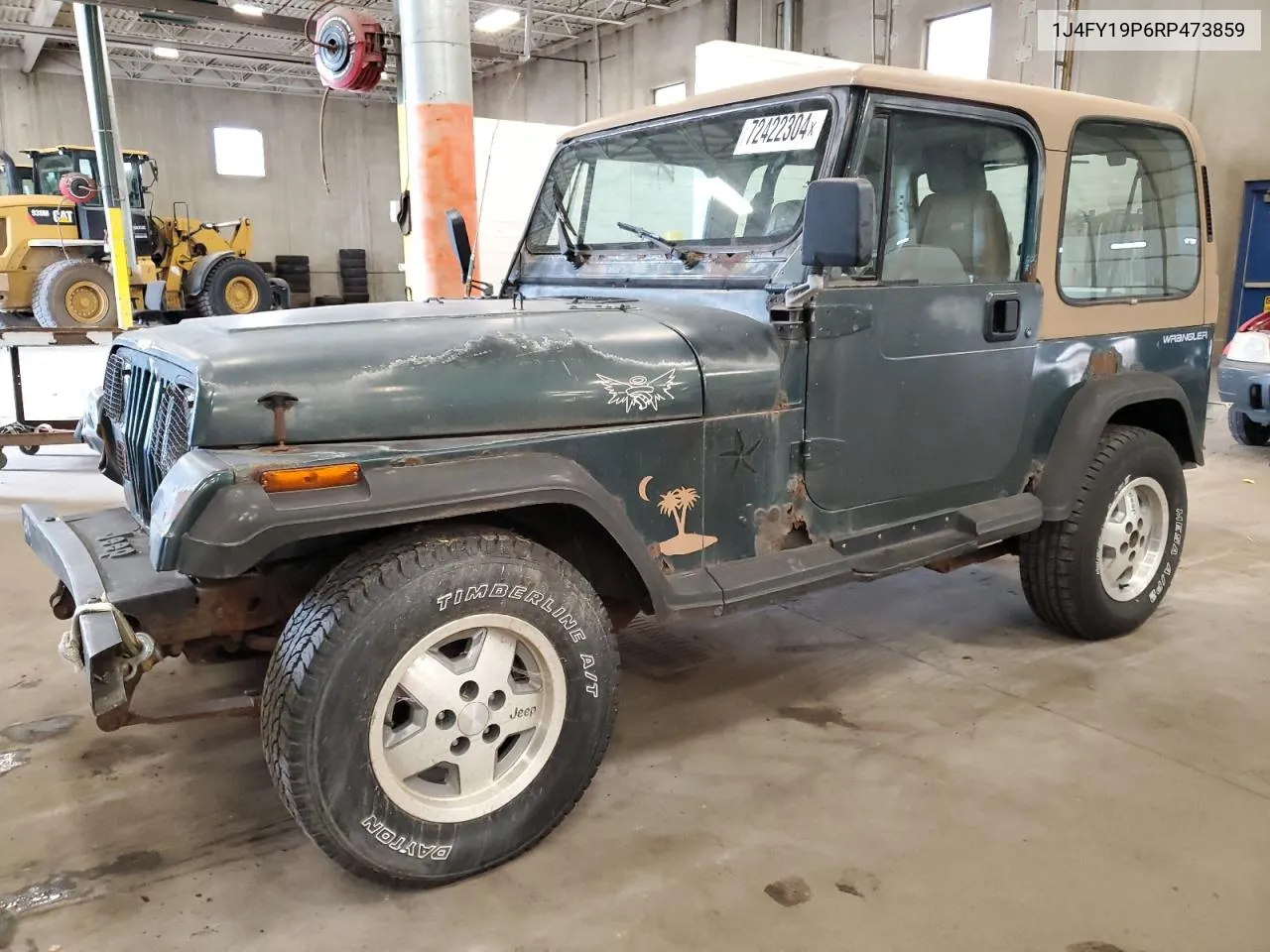 1J4FY19P6RP473859 1994 Jeep Wrangler / Yj S