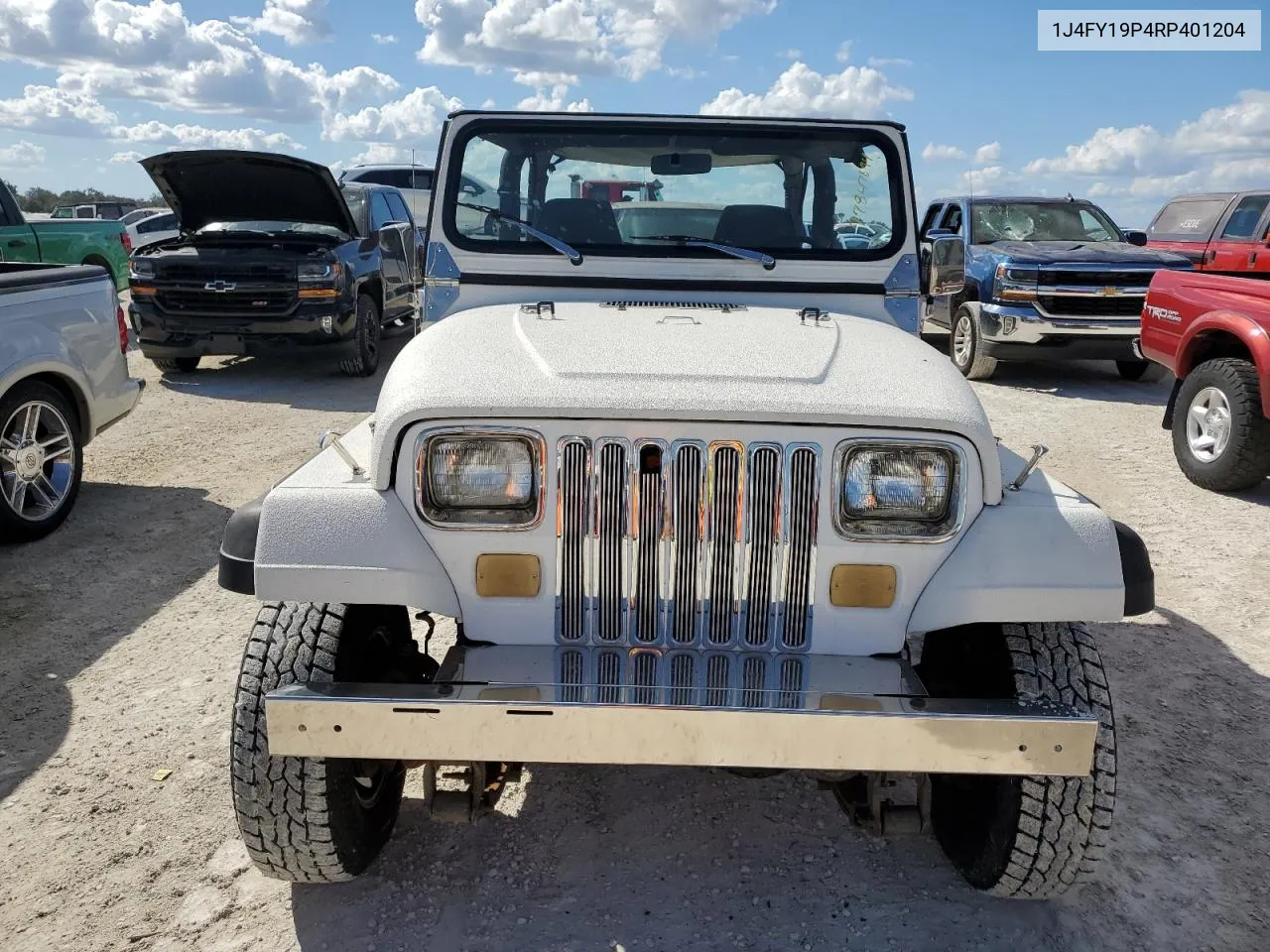 1994 Jeep Wrangler / Yj S VIN: 1J4FY19P4RP401204 Lot: 77847694