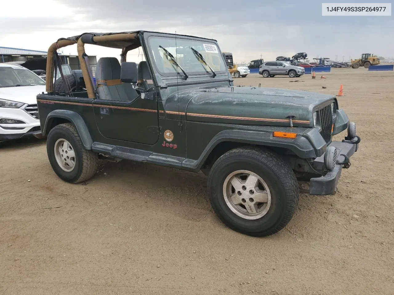 1995 Jeep Wrangler / Yj Sahara VIN: 1J4FY49S3SP264977 Lot: 60938014