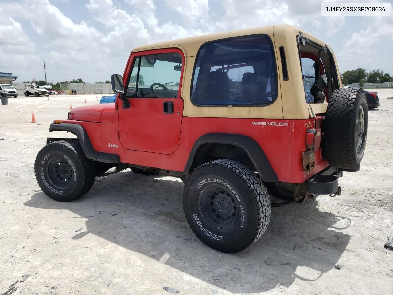 1J4FY29SXSP208636 1995 Jeep Wrangler / Yj Se