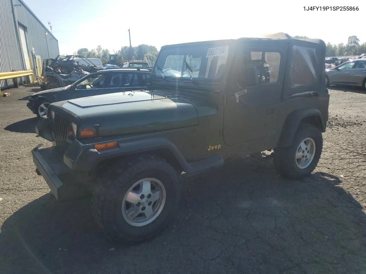 1J4FY19P1SP255866 1995 Jeep Wrangler / Yj S