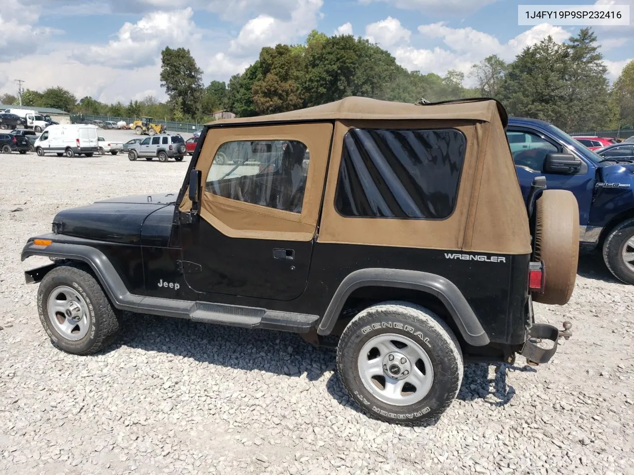 1995 Jeep Wrangler / Yj S VIN: 1J4FY19P9SP232416 Lot: 72680184