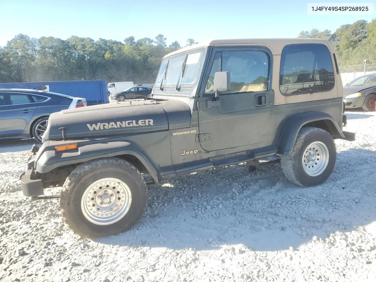 1995 Jeep Wrangler / Yj Sahara VIN: 1J4FY49S4SP268925 Lot: 76695774