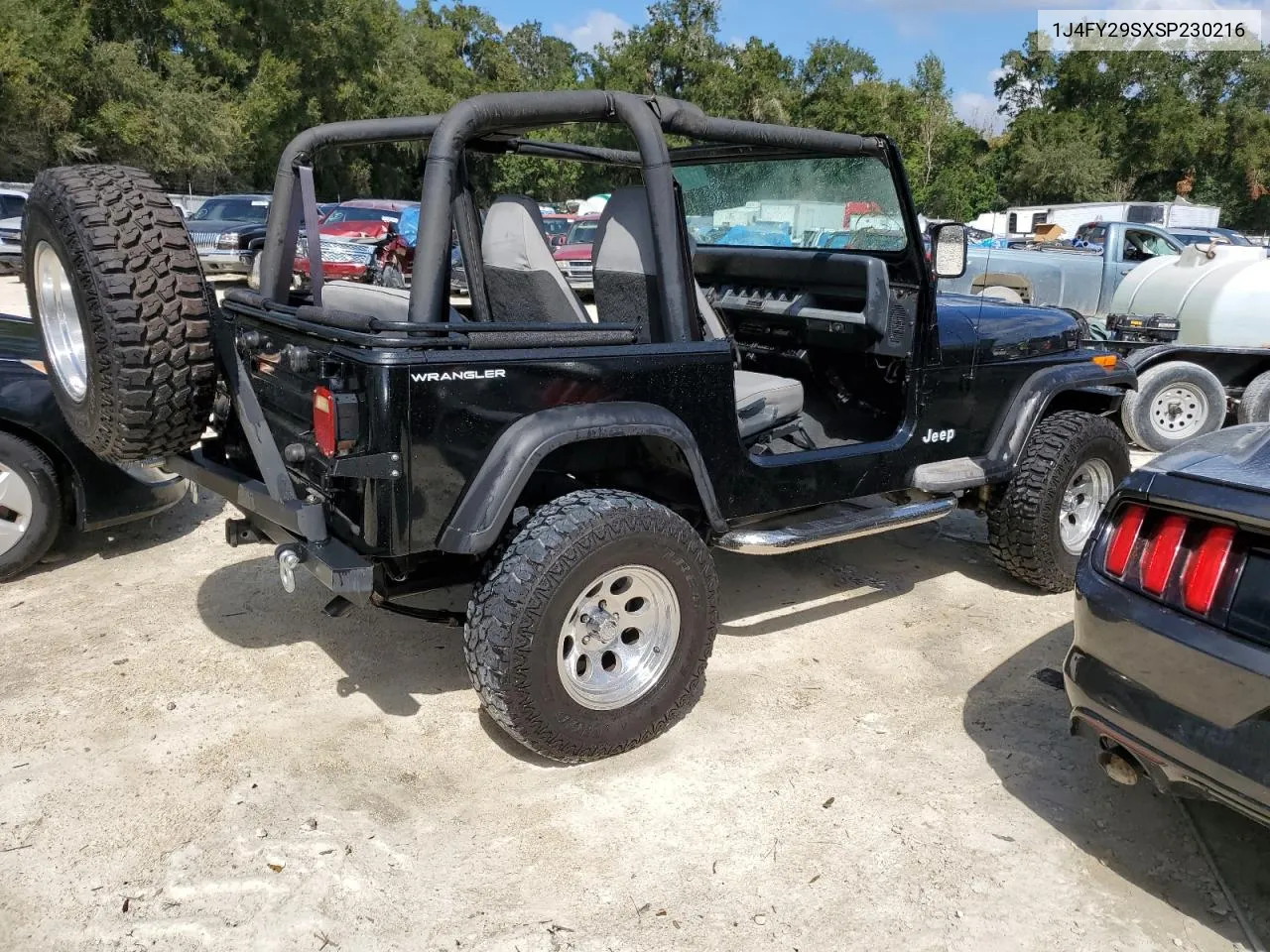 1995 Jeep Wrangler / Yj Se VIN: 1J4FY29SXSP230216 Lot: 77257834