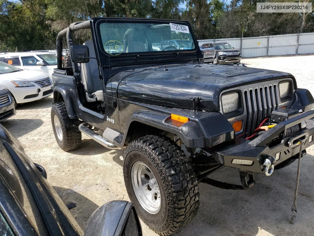 1995 Jeep Wrangler / Yj Se VIN: 1J4FY29SXSP230216 Lot: 77257834