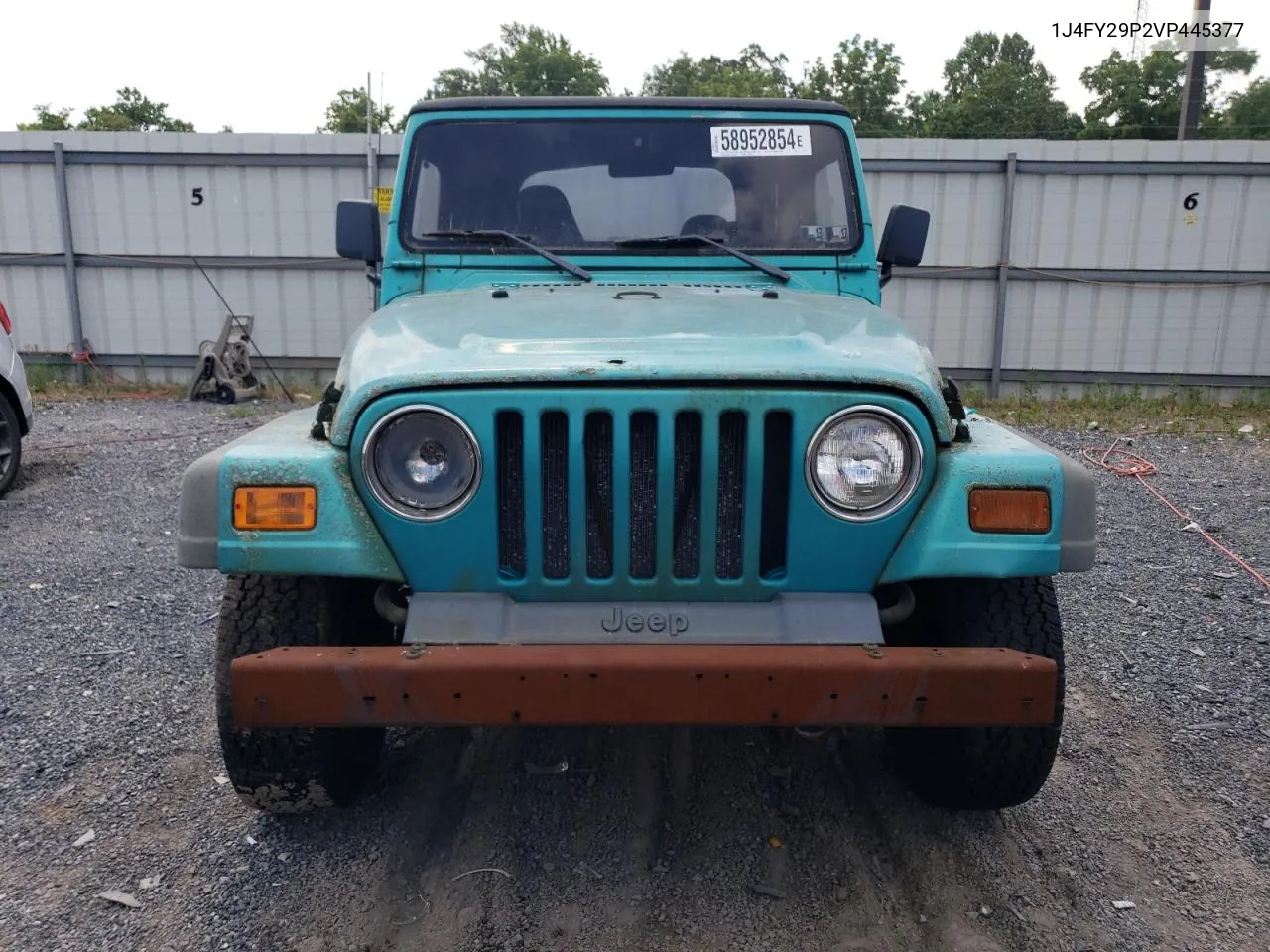 1J4FY29P2VP445377 1997 Jeep Wrangler / Tj Se