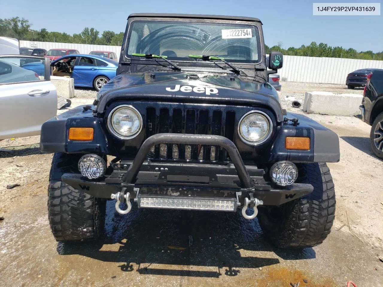 1997 Jeep Wrangler / Tj Se VIN: 1J4FY29P2VP431639 Lot: 61222754