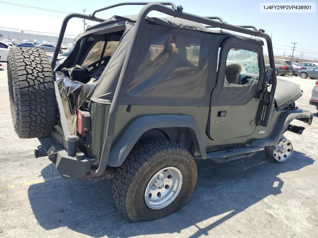 1J4FY29P2VP438901 1997 Jeep Wrangler / Tj Se