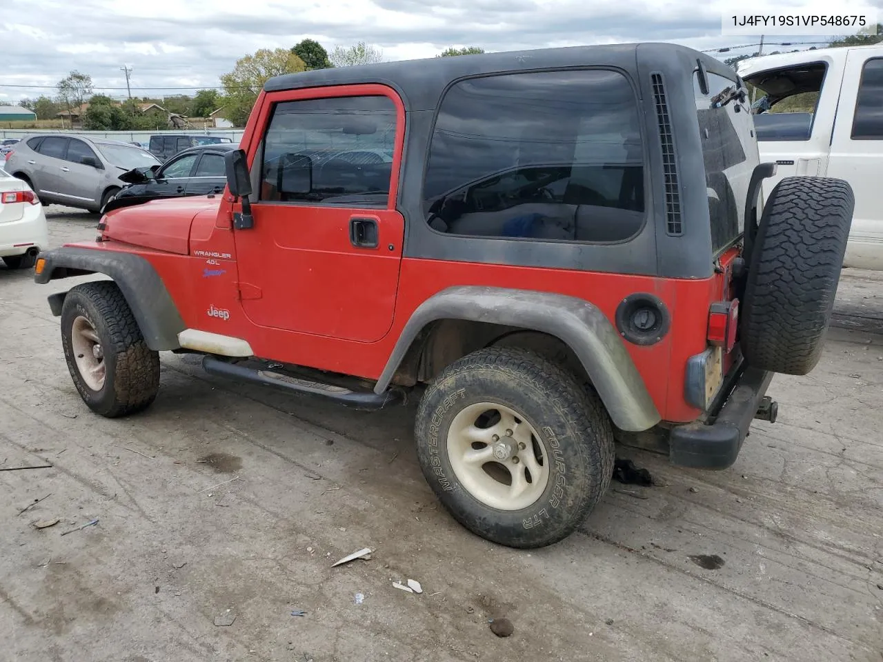 1997 Jeep Wrangler / Tj Sport VIN: 1J4FY19S1VP548675 Lot: 66413504