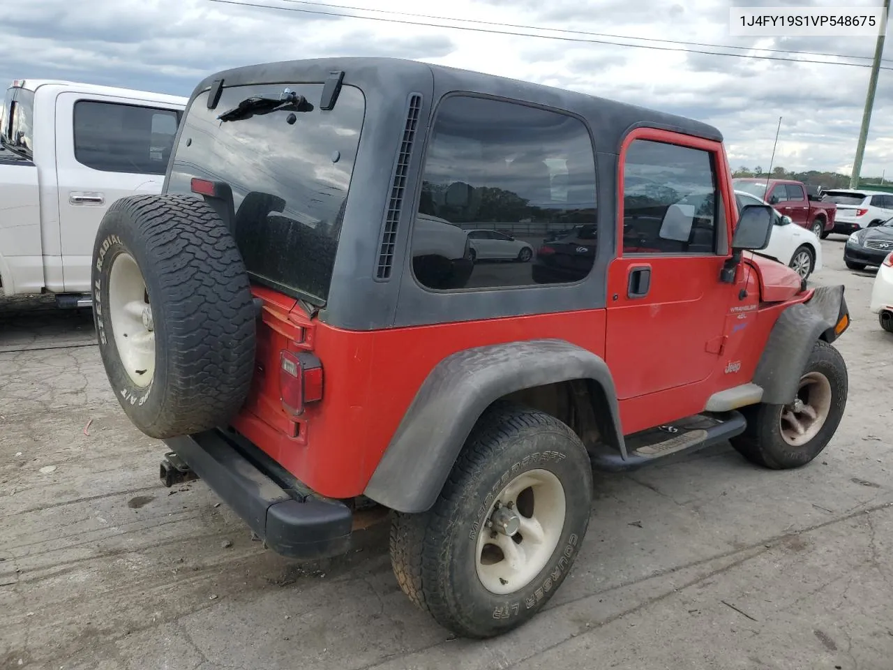 1997 Jeep Wrangler / Tj Sport VIN: 1J4FY19S1VP548675 Lot: 66413504