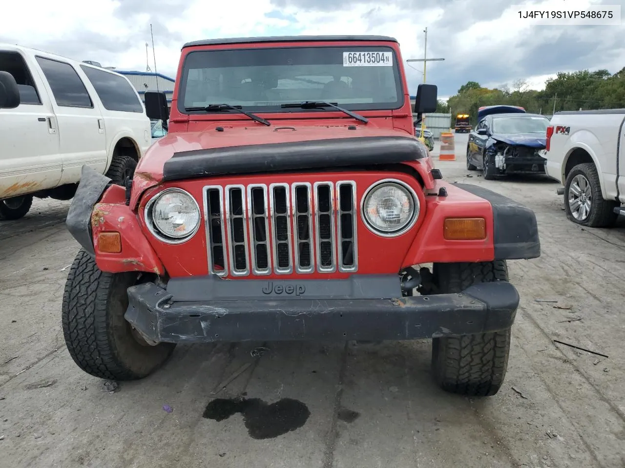 1997 Jeep Wrangler / Tj Sport VIN: 1J4FY19S1VP548675 Lot: 66413504