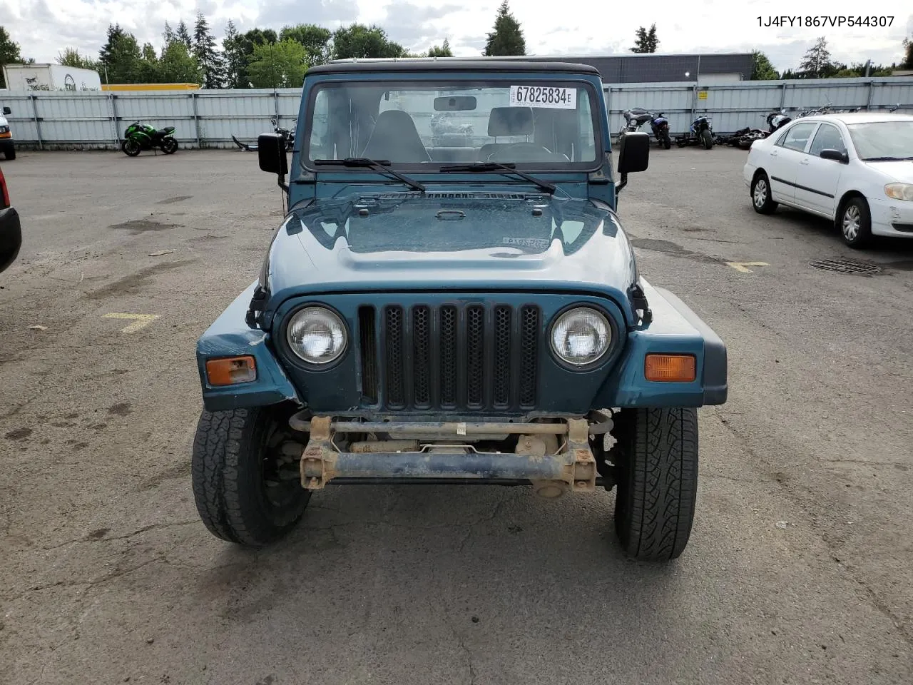 1J4FY1867VP544307 1997 Jeep Wrangler /