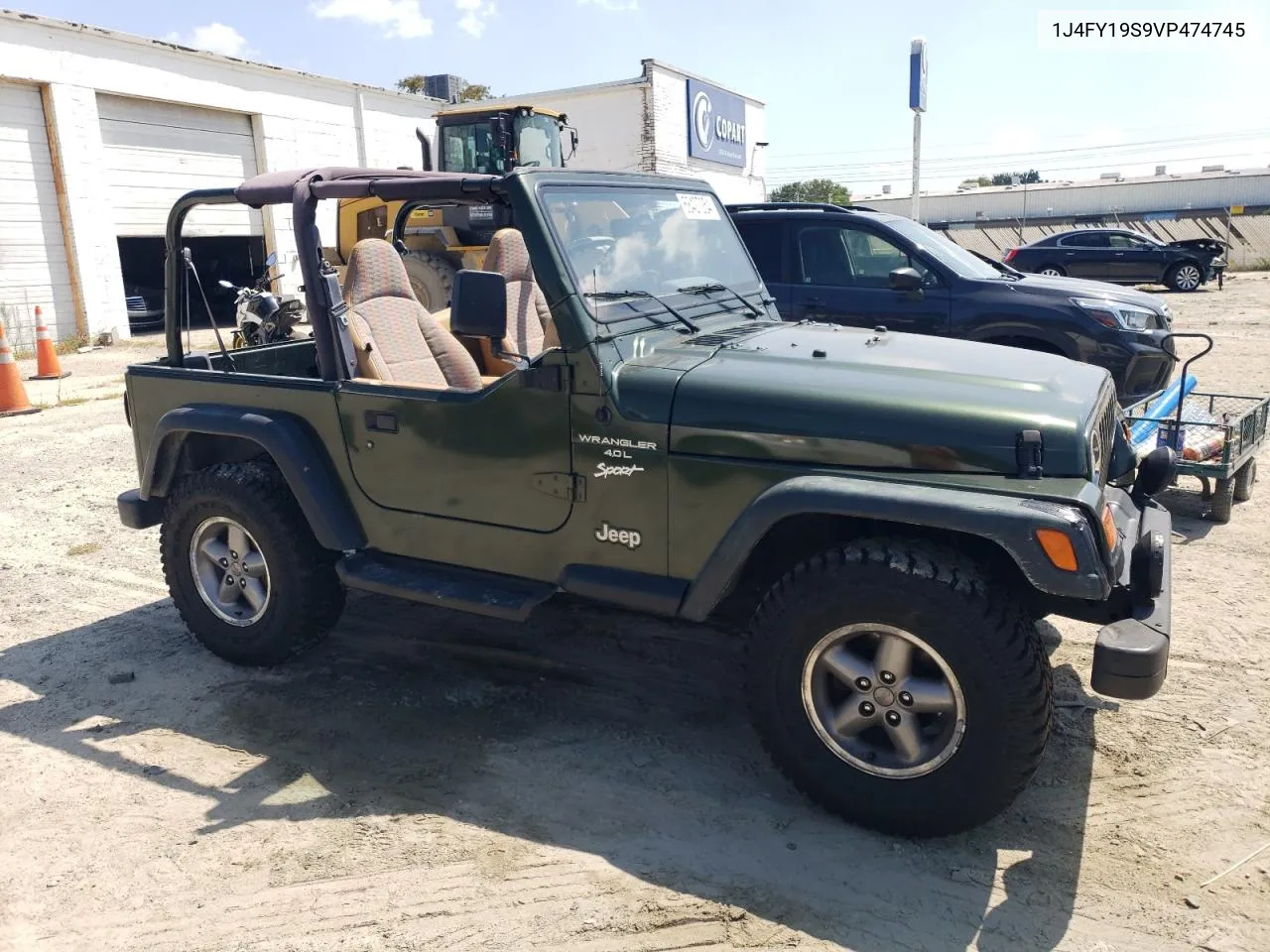 1997 Jeep Wrangler / Tj Sport VIN: 1J4FY19S9VP474745 Lot: 68427254