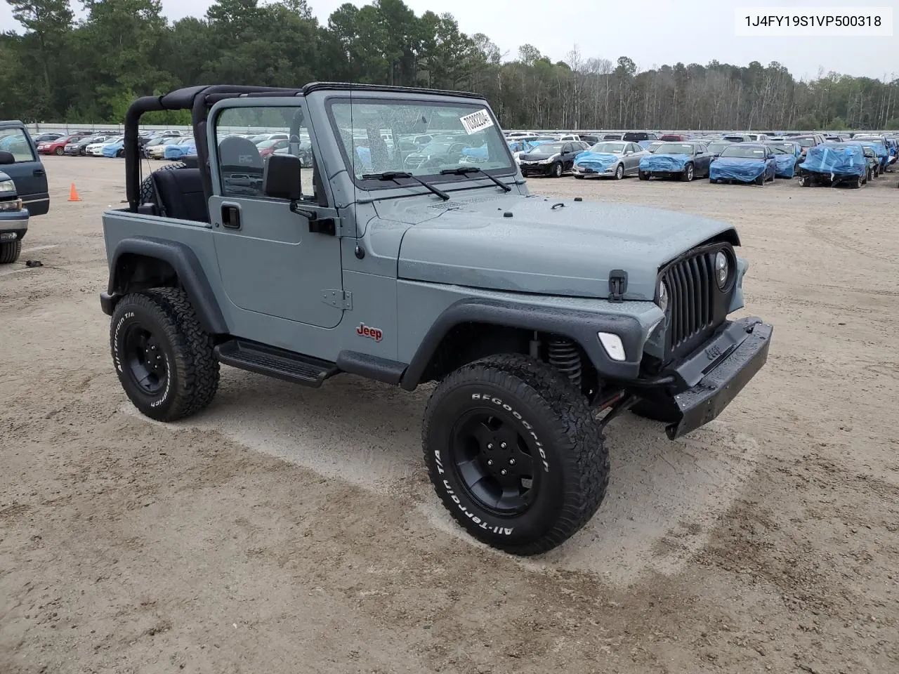 1997 Jeep Wrangler / Tj Sport VIN: 1J4FY19S1VP500318 Lot: 70382204