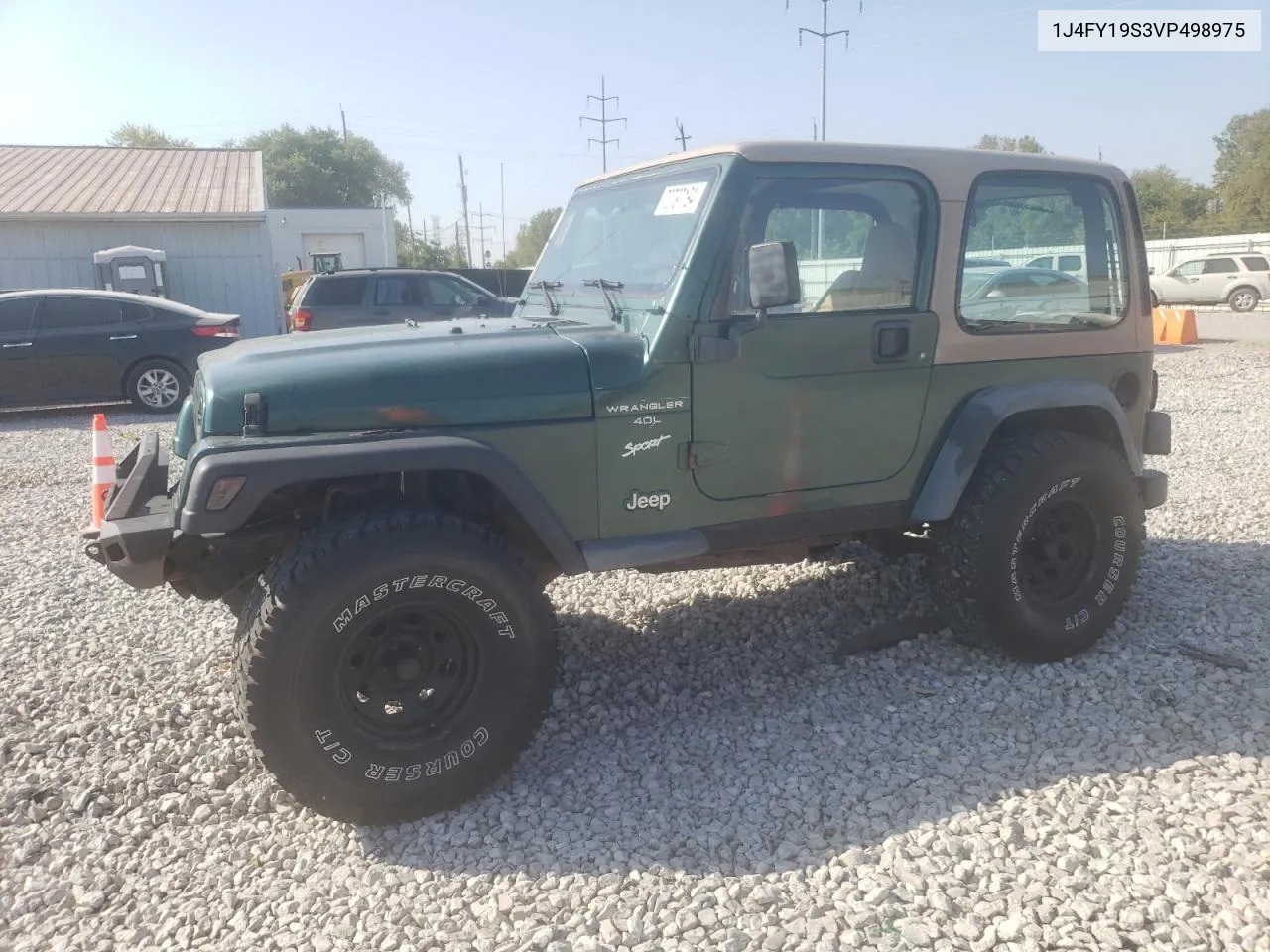 1997 Jeep Wrangler / Tj Sport VIN: 1J4FY19S3VP498975 Lot: 70797194