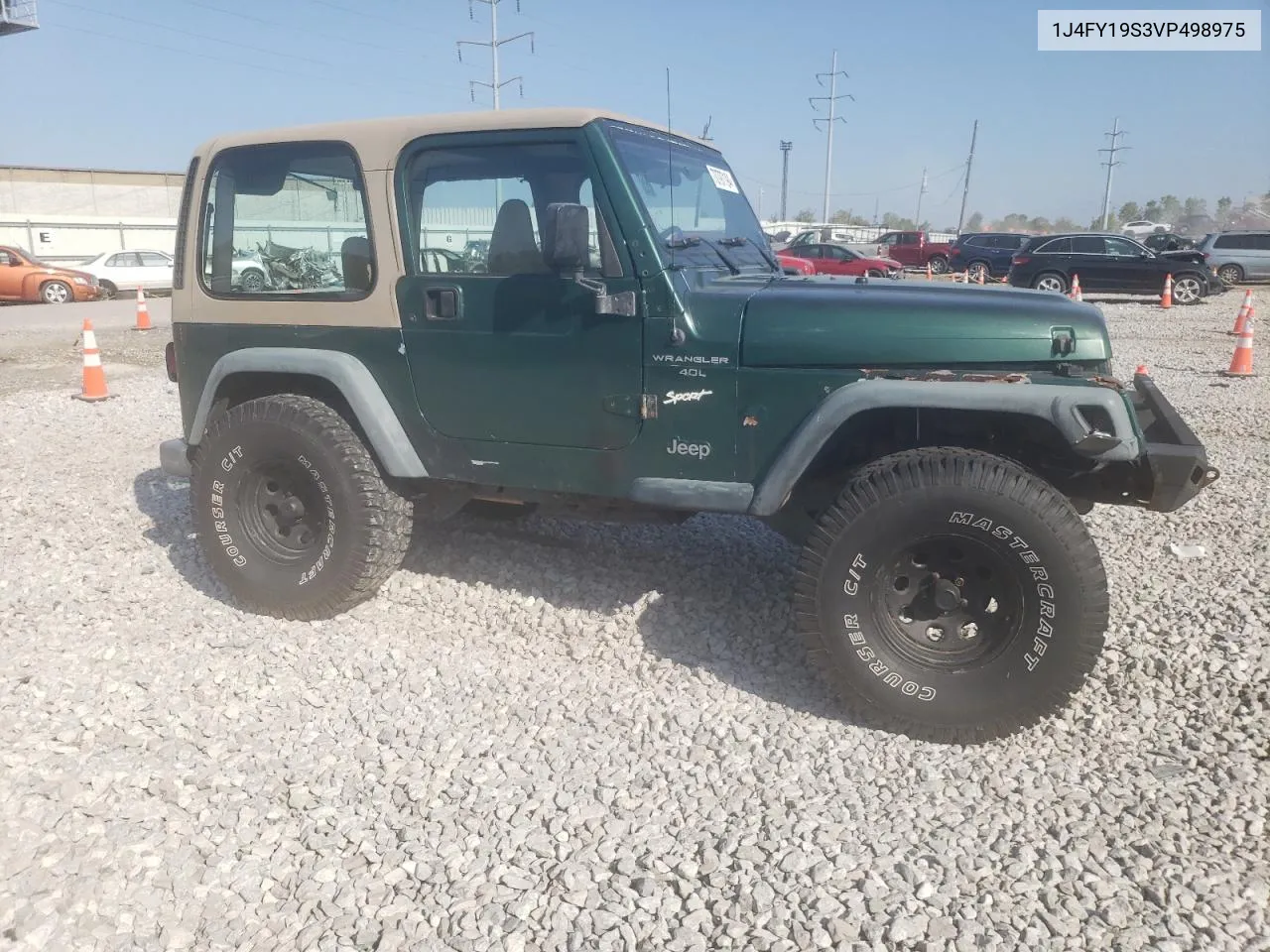 1997 Jeep Wrangler / Tj Sport VIN: 1J4FY19S3VP498975 Lot: 70797194