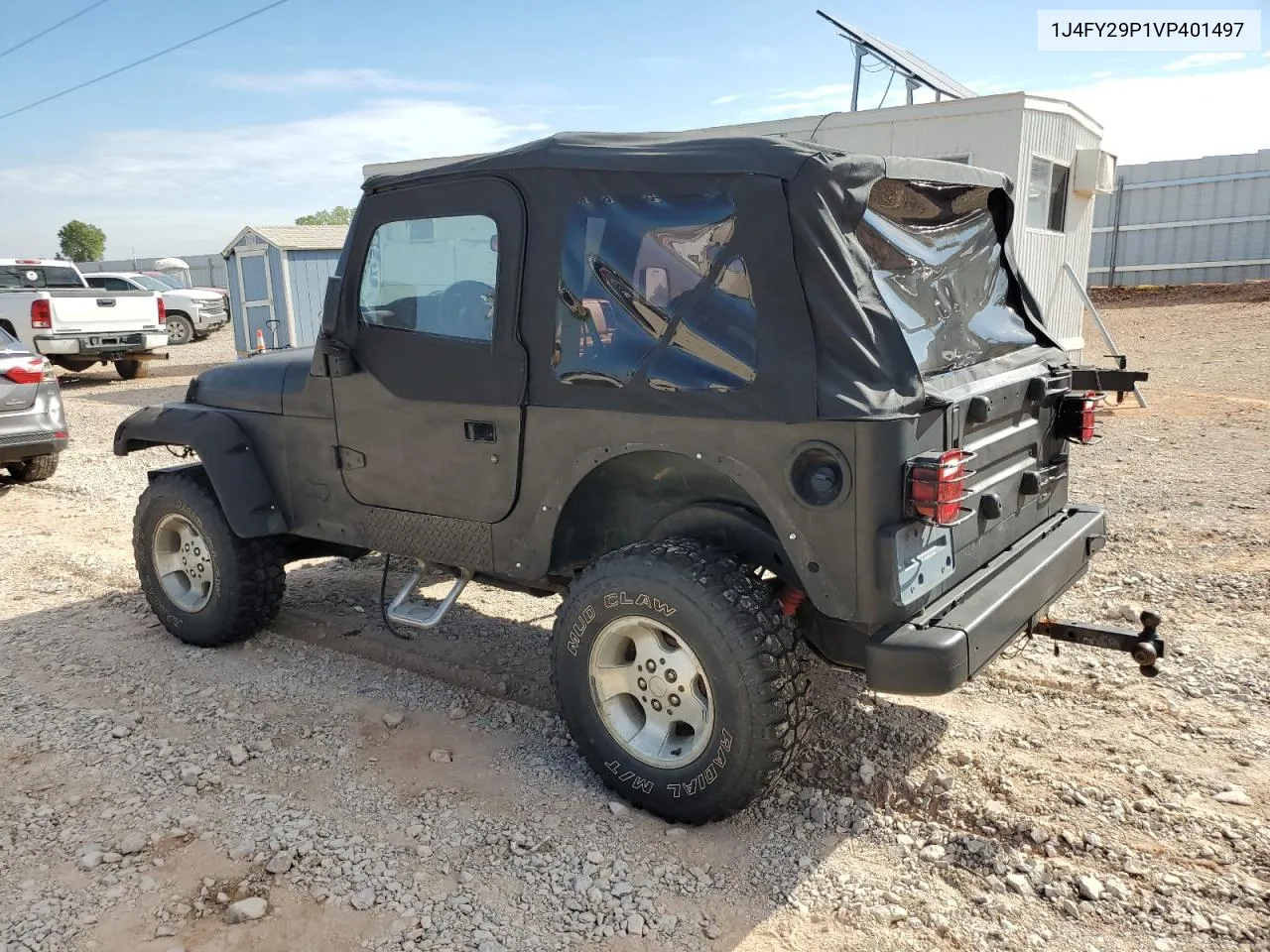 1997 Jeep Wrangler / Tj Se VIN: 1J4FY29P1VP401497 Lot: 71005834