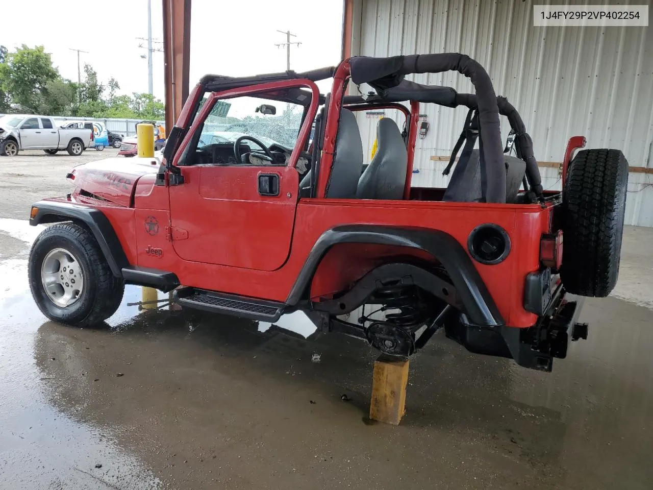 1997 Jeep Wrangler / Tj Se VIN: 1J4FY29P2VP402254 Lot: 71183524