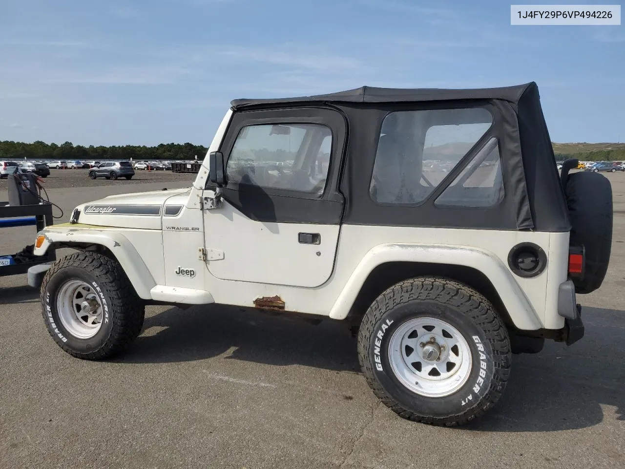 1997 Jeep Wrangler / Tj Se VIN: 1J4FY29P6VP494226 Lot: 71718344