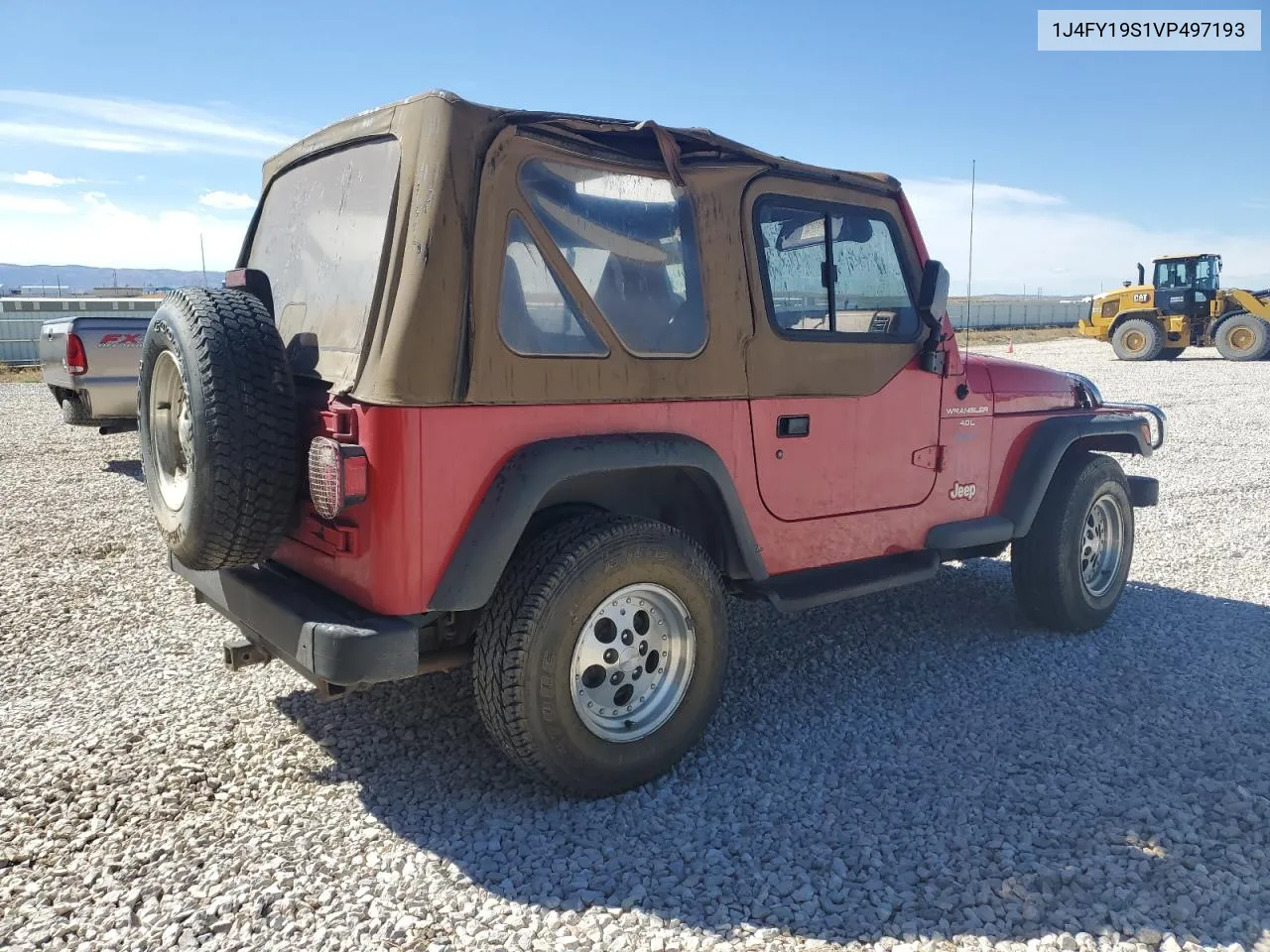 1997 Jeep Wrangler / Tj Sport VIN: 1J4FY19S1VP497193 Lot: 72201614