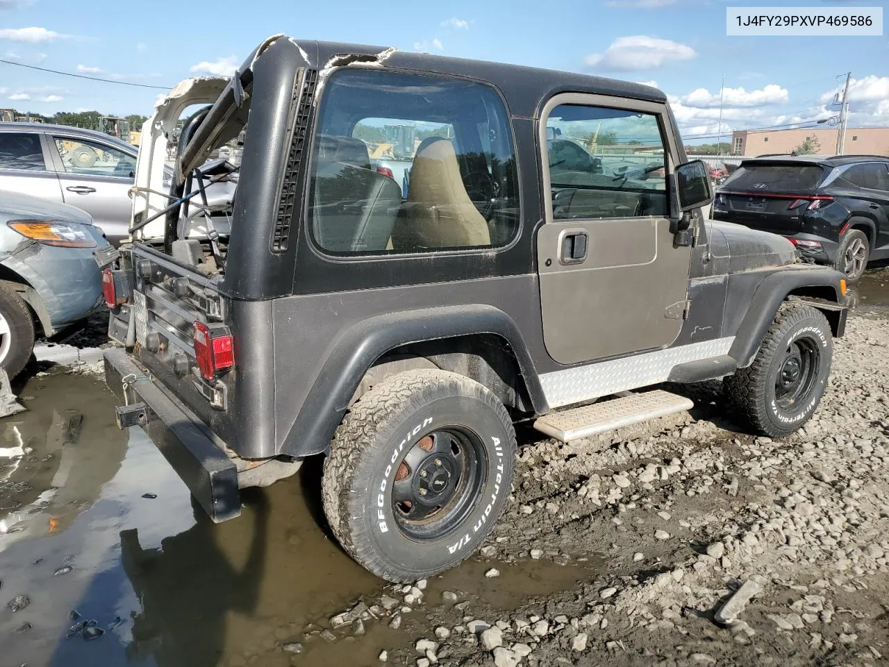 1997 Jeep Wrangler / Tj Se VIN: 1J4FY29PXVP469586 Lot: 72394344