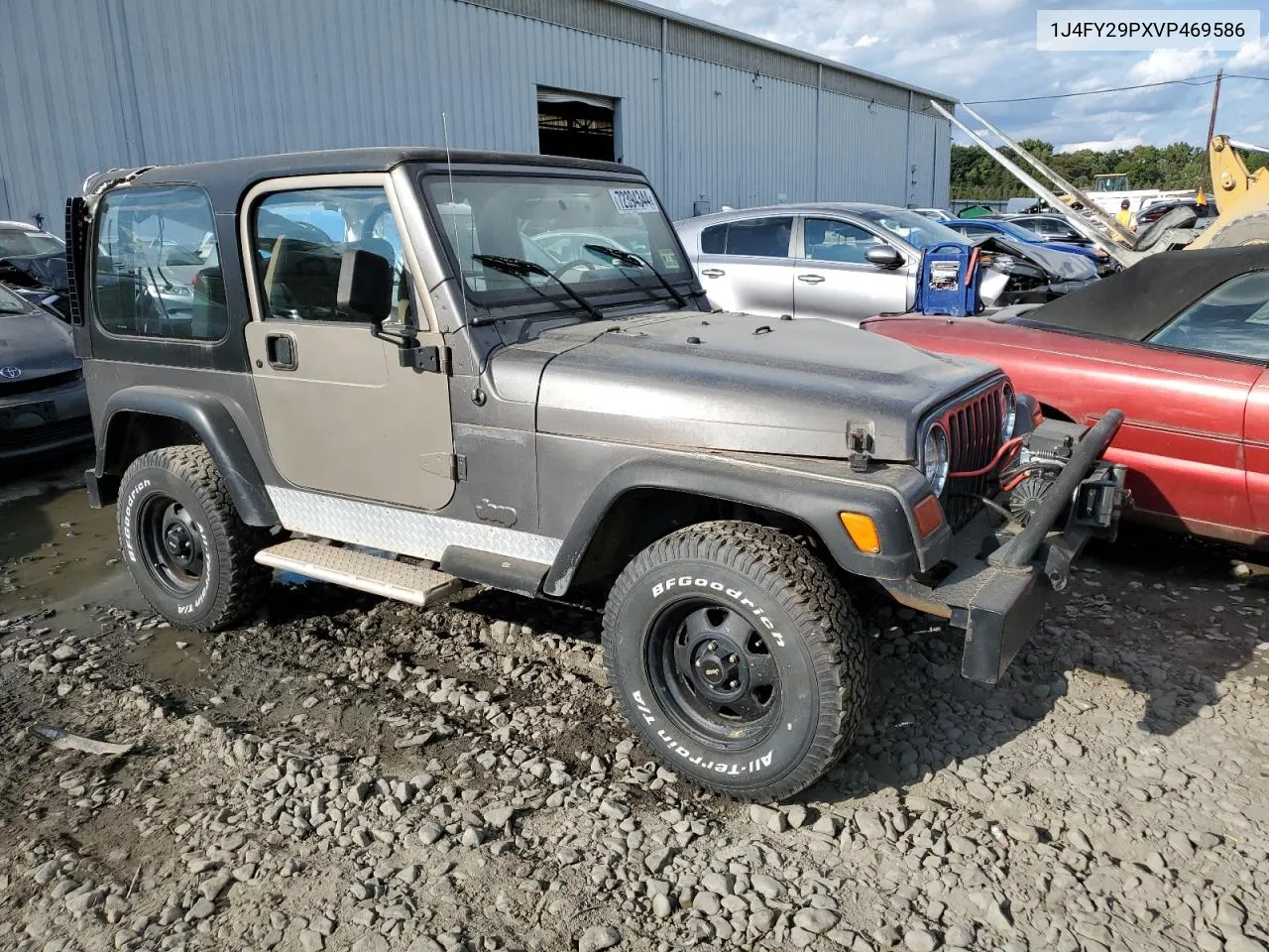 1997 Jeep Wrangler / Tj Se VIN: 1J4FY29PXVP469586 Lot: 72394344