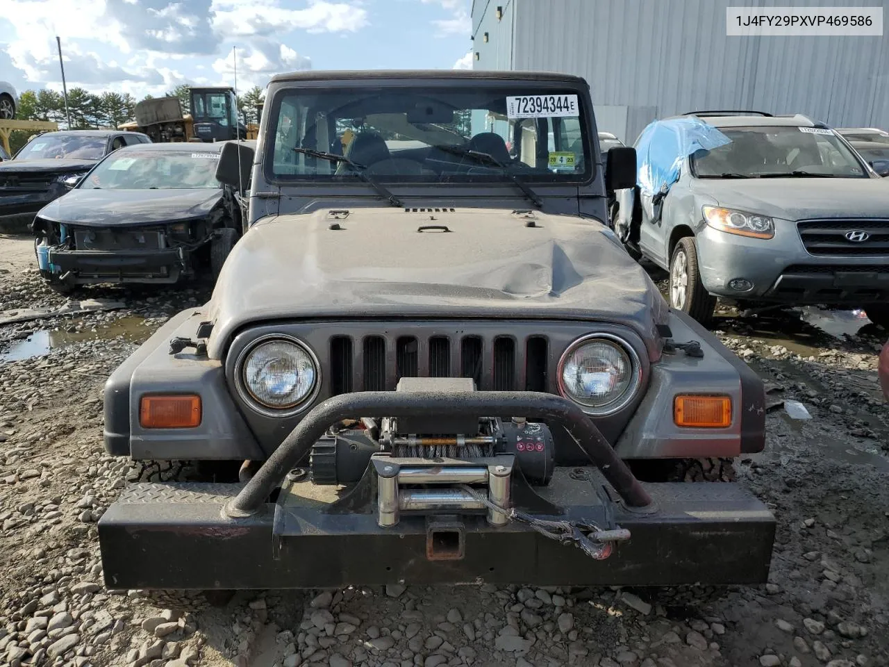 1997 Jeep Wrangler / Tj Se VIN: 1J4FY29PXVP469586 Lot: 72394344