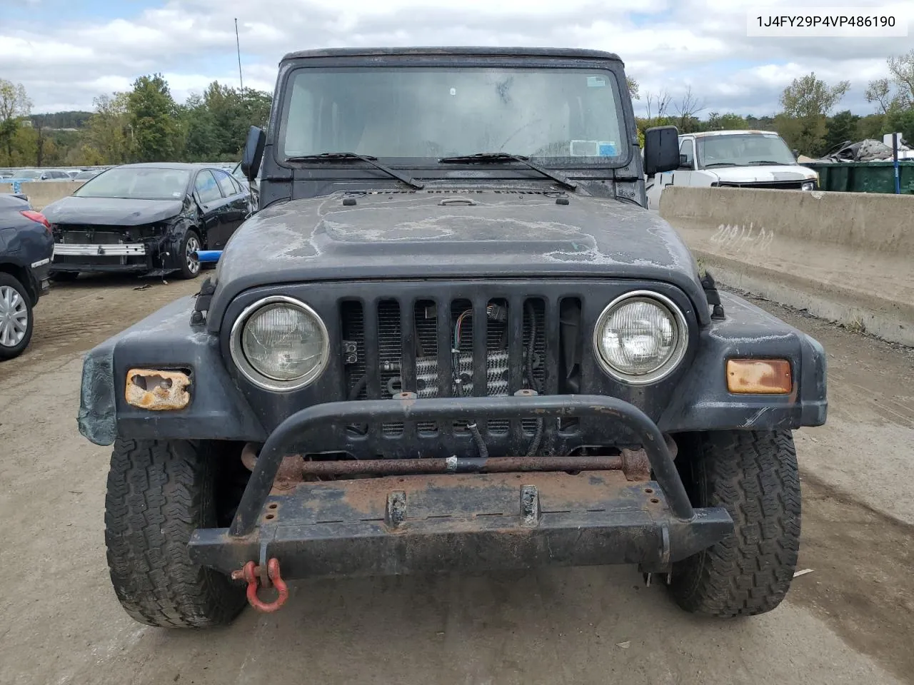 1997 Jeep Wrangler / Tj Se VIN: 1J4FY29P4VP486190 Lot: 72914794