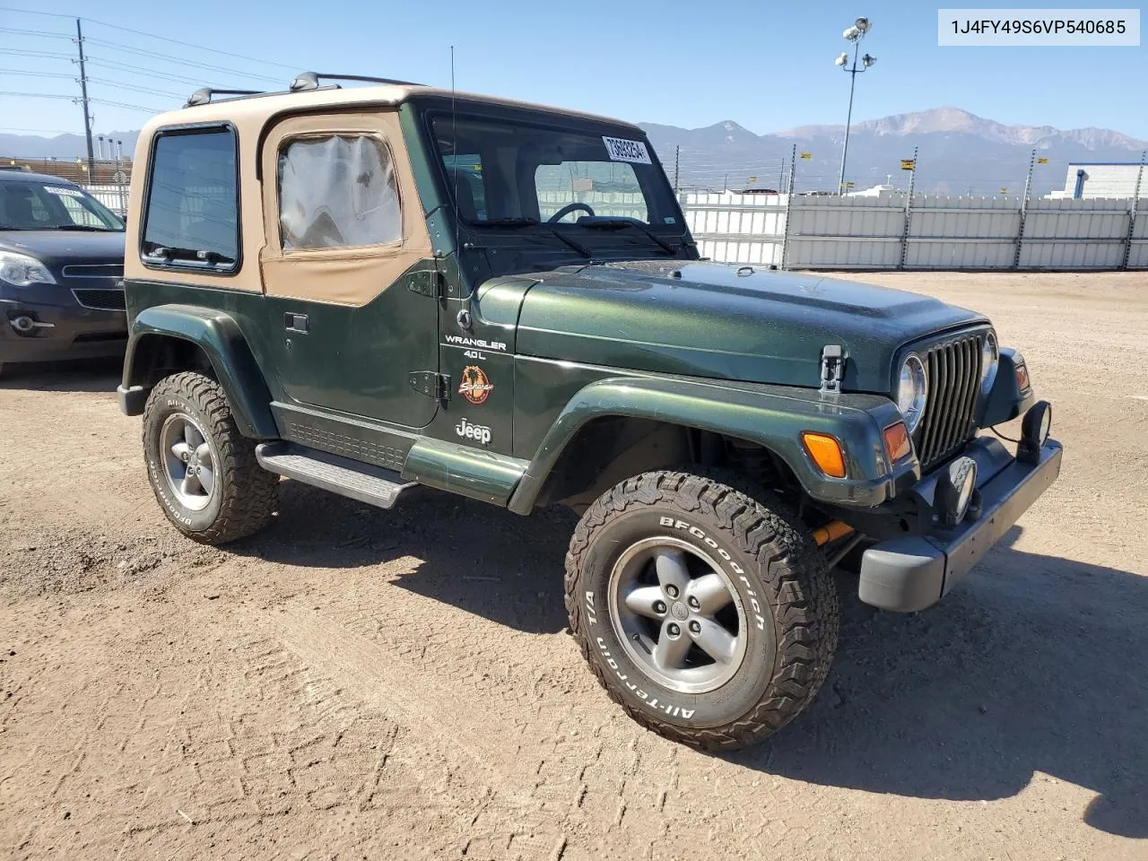 1J4FY49S6VP540685 1997 Jeep Wrangler / Tj Sahara