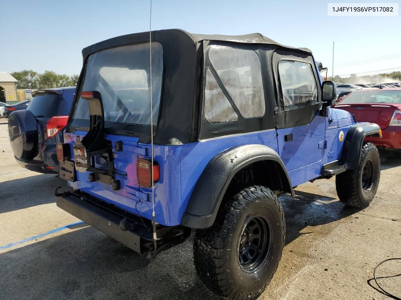 1997 Jeep Wrangler / Tj Sport VIN: 1J4FY19S6VP517082 Lot: 74288534