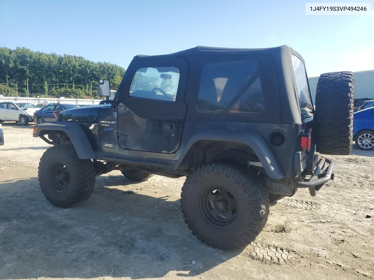 1997 Jeep Wrangler / Tj Sport VIN: 1J4FY19S3VP494246 Lot: 74346284